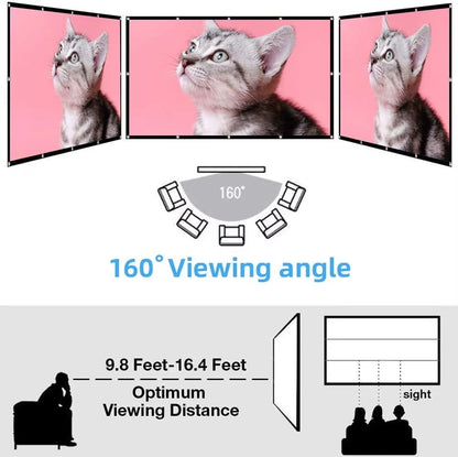 Portable 16:9 Projector Screen