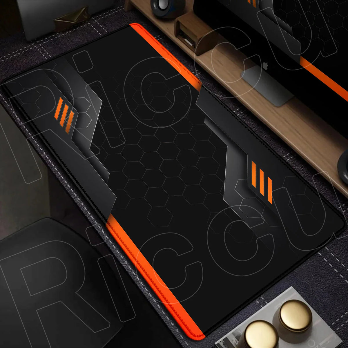 Extended Sci-Fi Gaming Mouse Pad