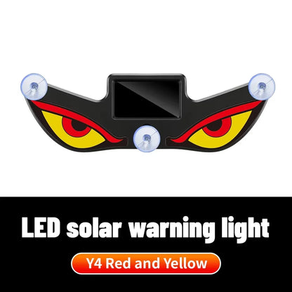 Solar Halloween Demon-Eye Car Lights – Decorative Vehicle Lights