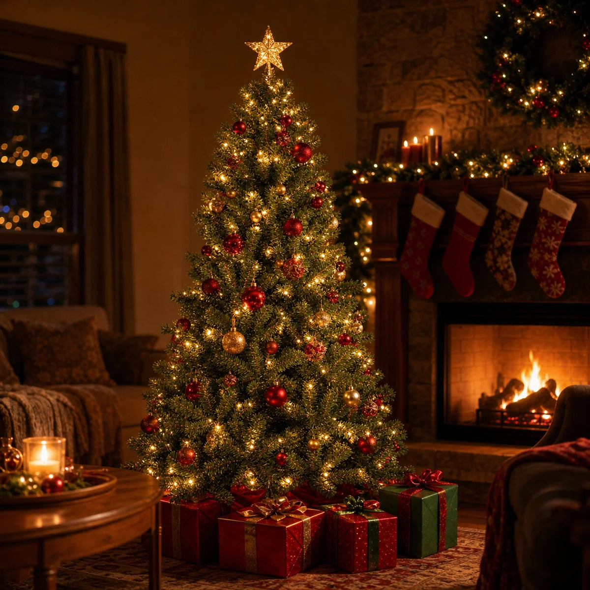 7ft Artificial Christmas Tree