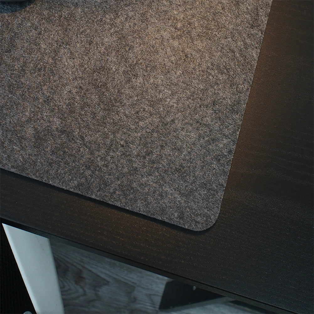 Gaming Accessories Wool Felt Mouse Pad Large Size Writing Mat Keyboard Mice Mat Non-slip Home Office Computer Desk Protector