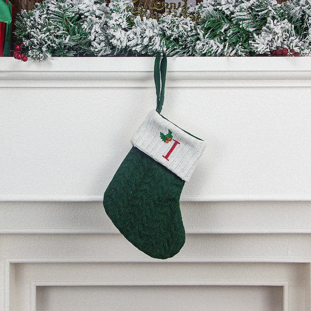 Letter Christmas Stocking Ornament
