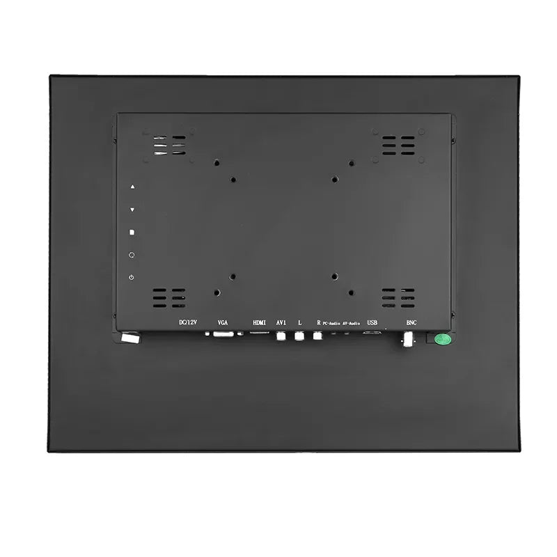 12 15 17 19 Inch 4:3 Ratio Open Frame Monitor MIrror Function Without Touch Screen Industrial Display With AV BNC VGA HDMI USB