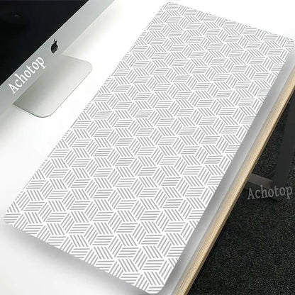 Black &amp; White Extended Gaming Mouse Pad