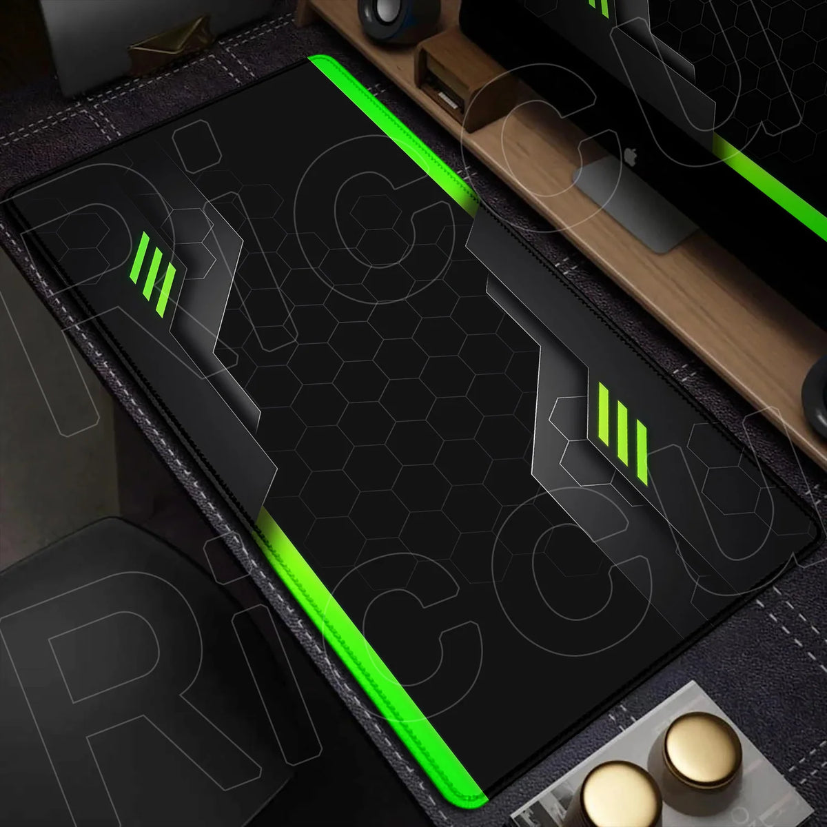 Extended Sci-Fi Gaming Mouse Pad
