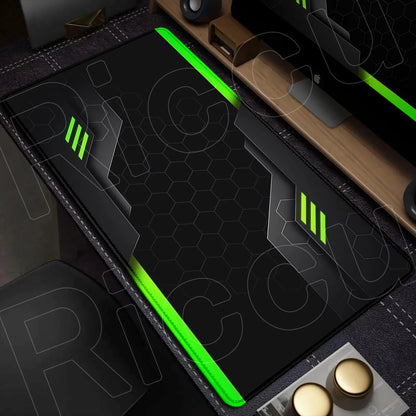 Extended Sci-Fi Gaming Mouse Pad