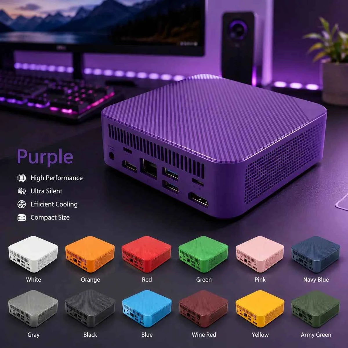 Mini PC with Intel Core i9-10980HK