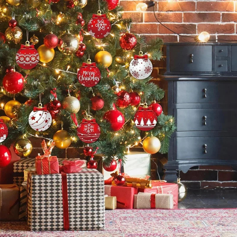 12-Piece Christmas Ball Ornament Set