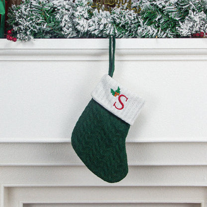 Letter Christmas Stocking Ornament