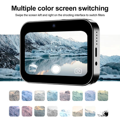 D6 4K Digital Camera with 64MP, Touchscreen &amp; Triple Lens