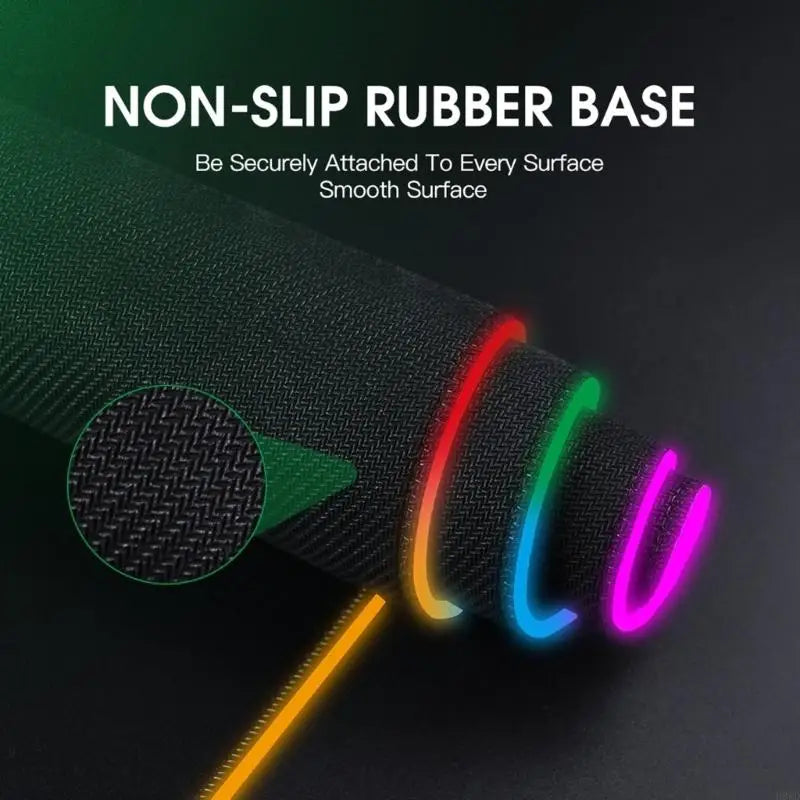 Large Wireless Charging RGB Mouse Pad