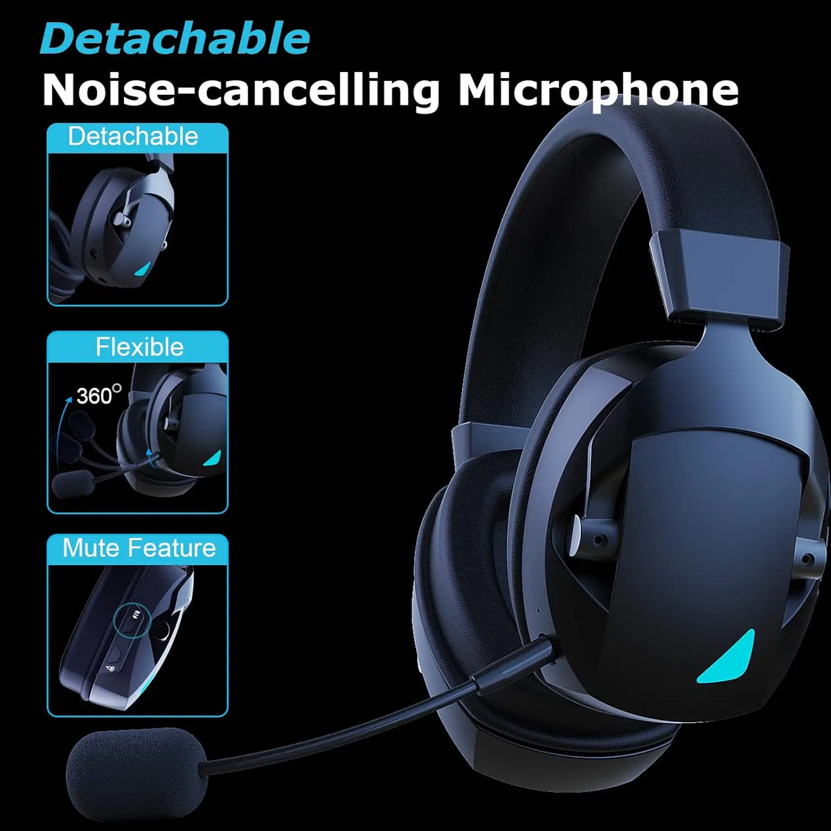 Multi-Mode Wireless Gaming Headset