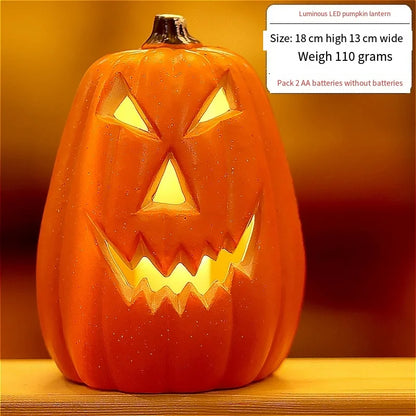 Light-Up Pumpkin Lantern – Outdoor Halloween Decor
