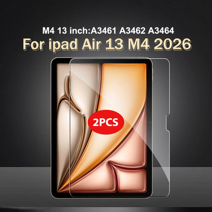 2-Pack Tempered Glass Screen Protectors for iPad