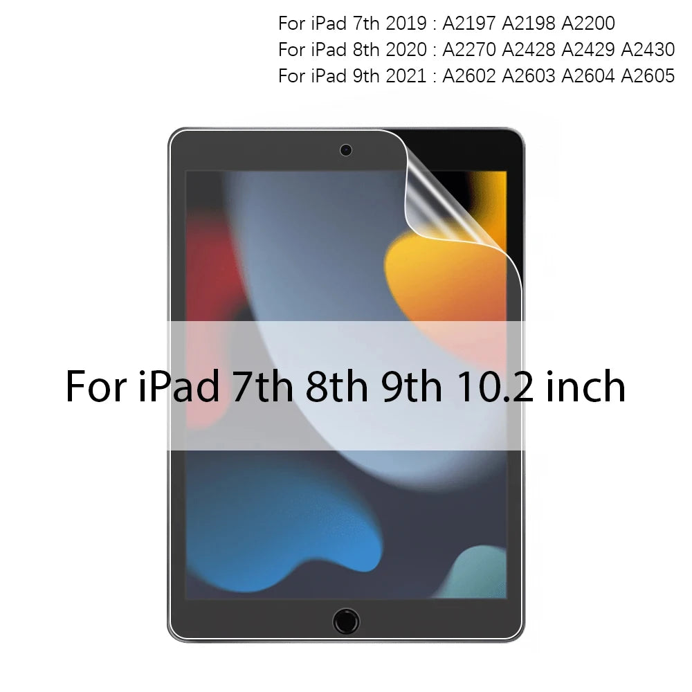 Matte PET Screen Protectors for iPad