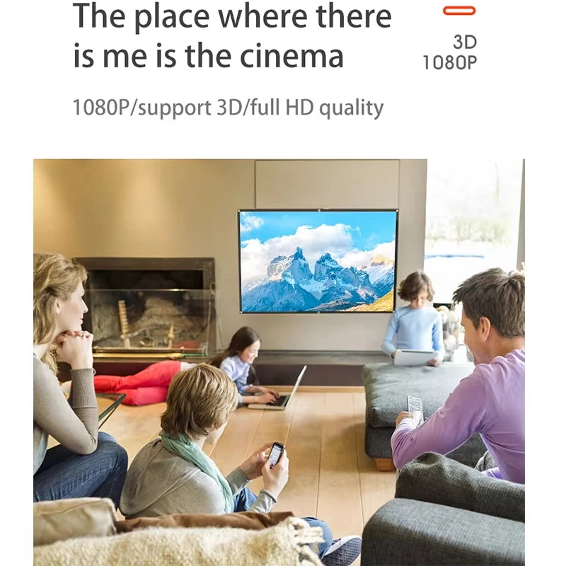 Portable 16:9 Projector Screen