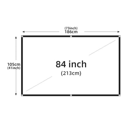 Portable 16:9 Projector Screen