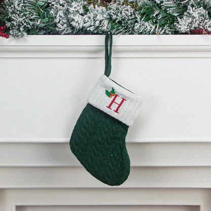 Letter Christmas Stocking Ornament