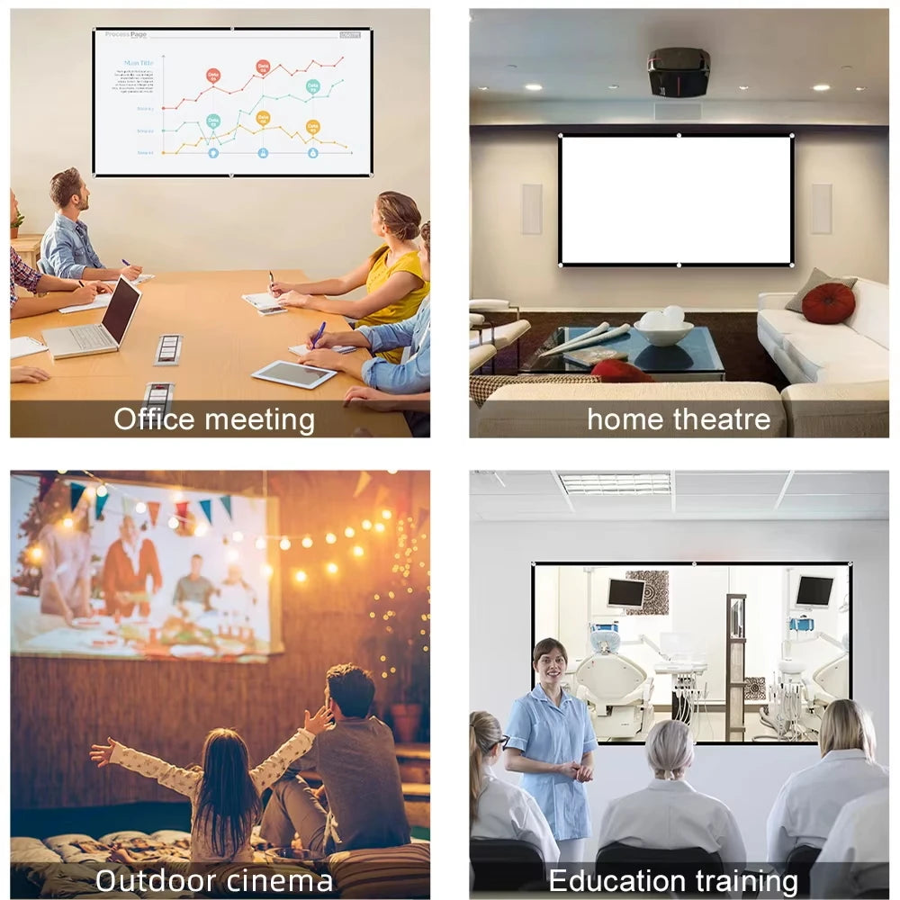Portable 16:9 Projector Screen