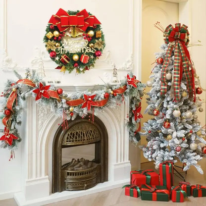 Christmas Wreath Door &amp; Window Decoration