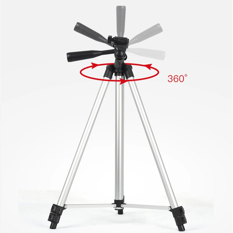 65cm Lightweight Camera Tripod with 3-Way Head
