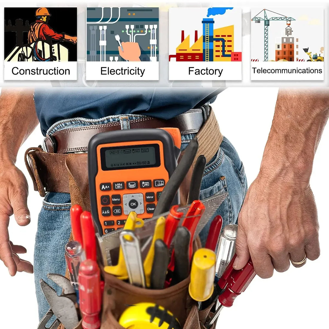 Portable E1000 Pro Label Maker
