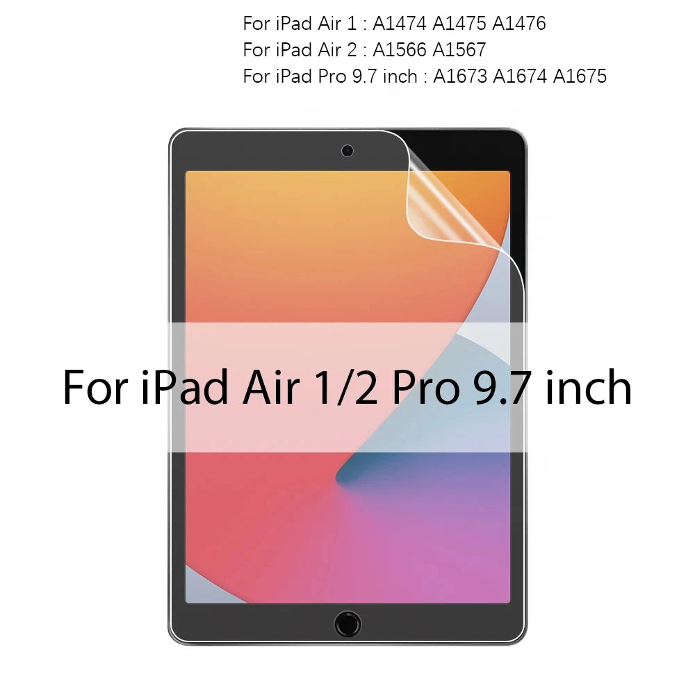 Matte PET Screen Protectors for iPad