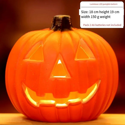 Light-Up Pumpkin Lantern – Outdoor Halloween Decor