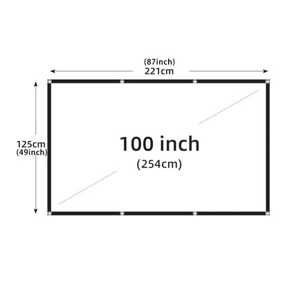 Portable 16:9 Projector Screen