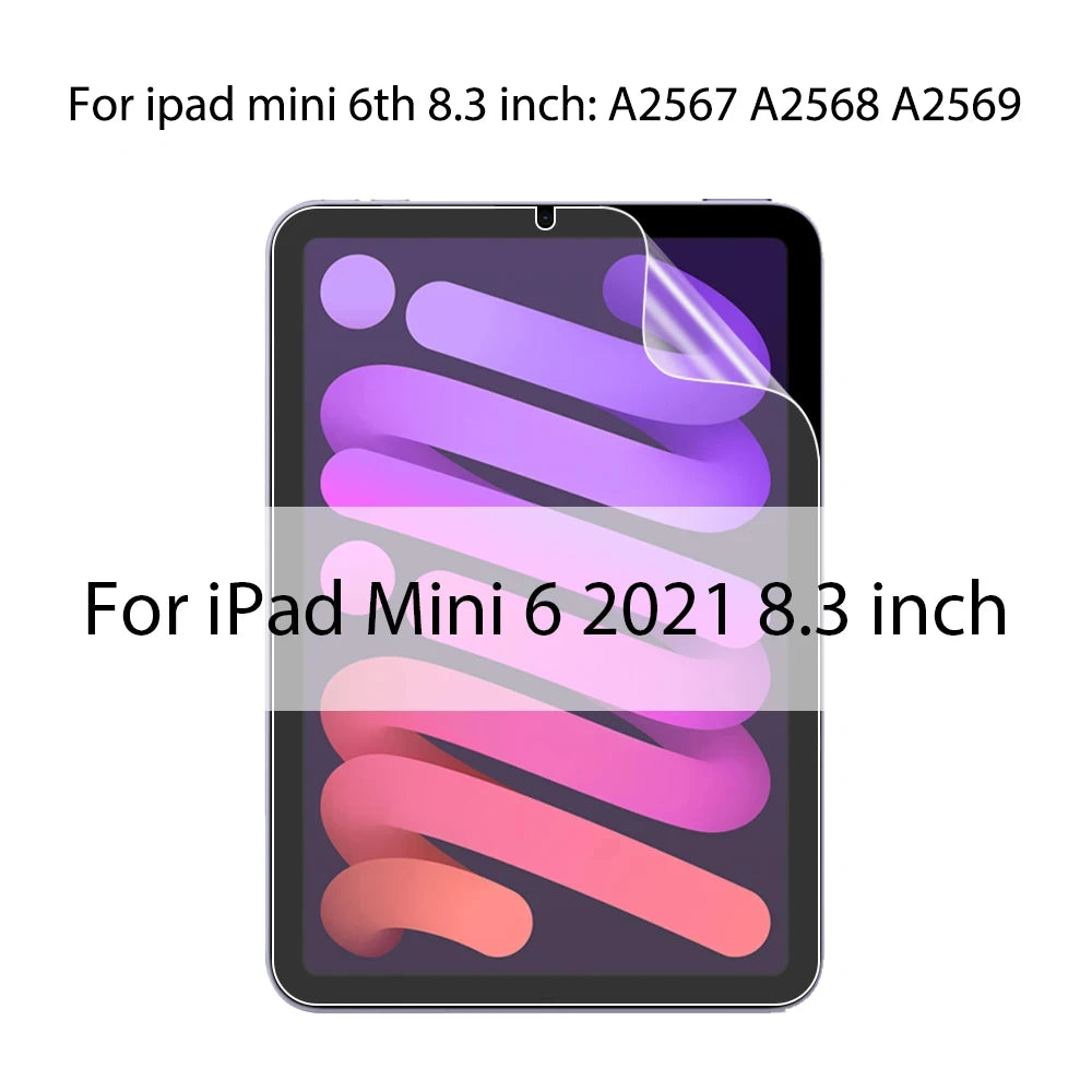 Matte PET Screen Protectors for iPad