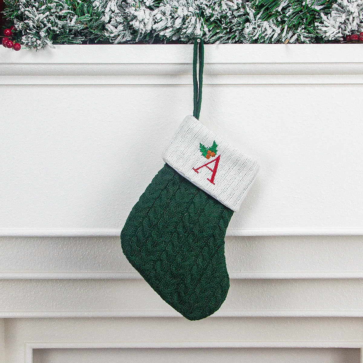 Letter Christmas Stocking Ornament