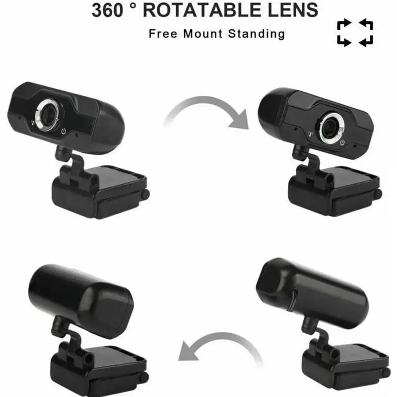 USB Full HD Webcam with Microphone