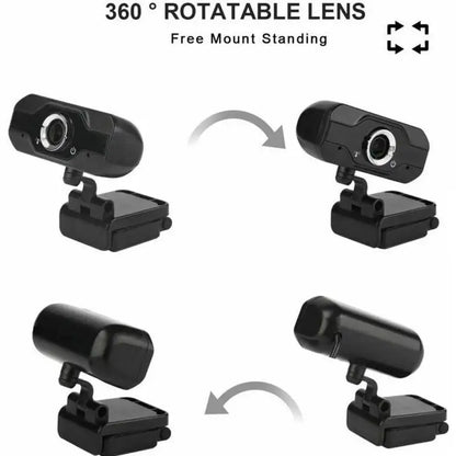 USB Full HD Webcam with Microphone