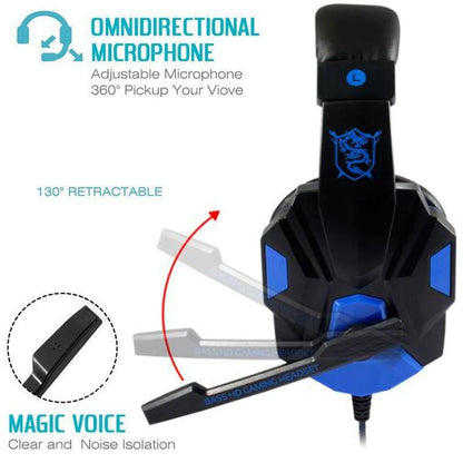 Wired Over-Ear Gaming Headset