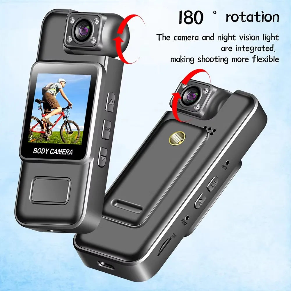 4K Mini Digital Camera with Night Vision &amp; Wi‑Fi