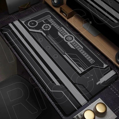 Extended Sci-Fi Gaming Mouse Pad