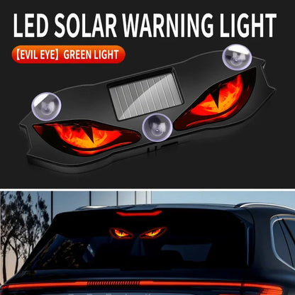 Solar Halloween Demon-Eye Car Lights – Decorative Vehicle Lights