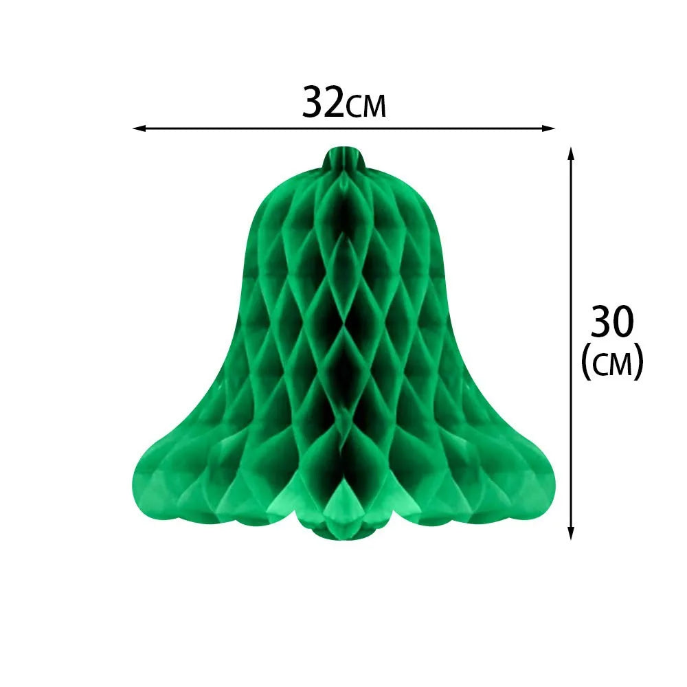 3D Honeycomb Christmas Tree Hanging Decor