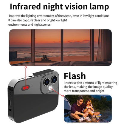 D6 4K Digital Camera with 64MP, Touchscreen &amp; Triple Lens