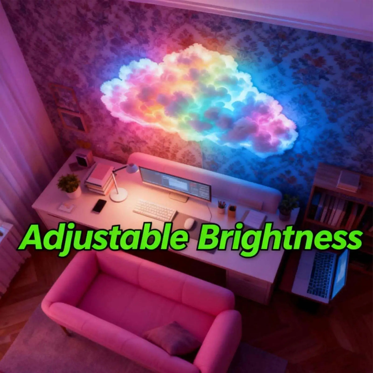 USB RGB Thunder Cloud Light