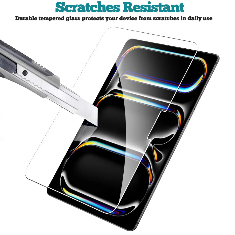 2-Pack Tempered Glass Screen Protectors for iPad