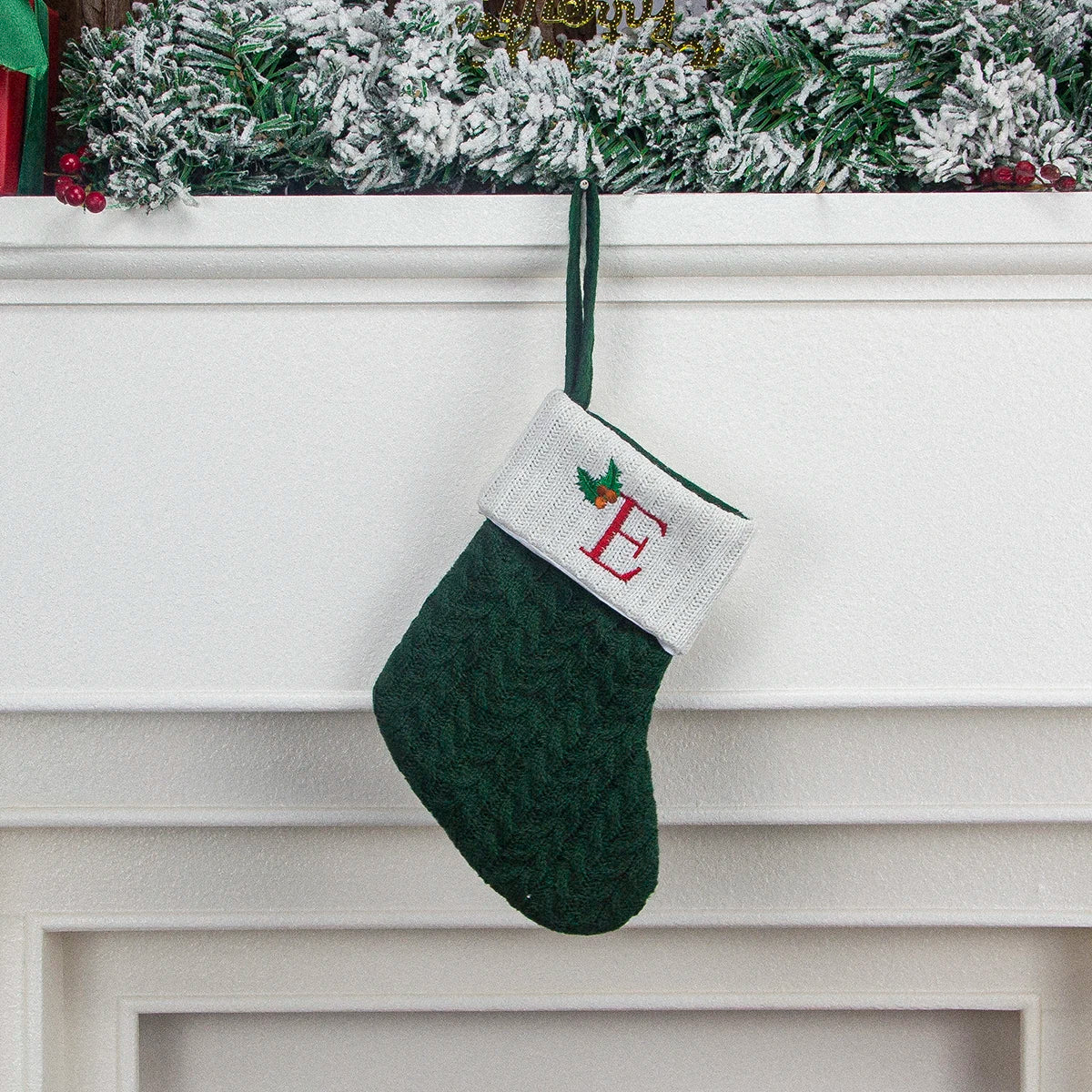 Letter Christmas Stocking Ornament