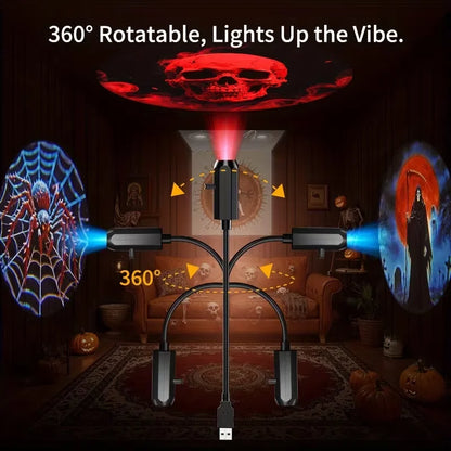 Halloween USB Projector Light