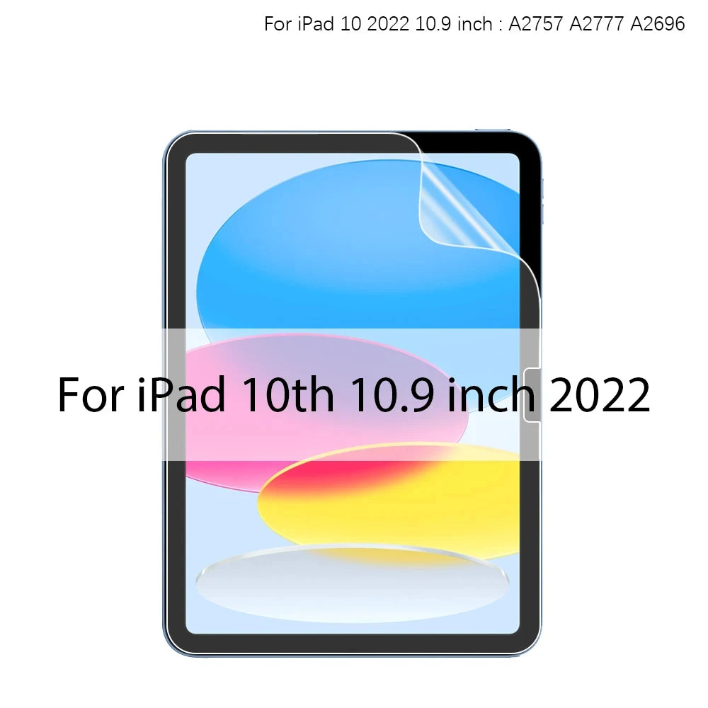 Matte PET Screen Protectors for iPad