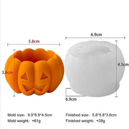 Halloween Animal Candle Mold Set – Silicone DIY Molds