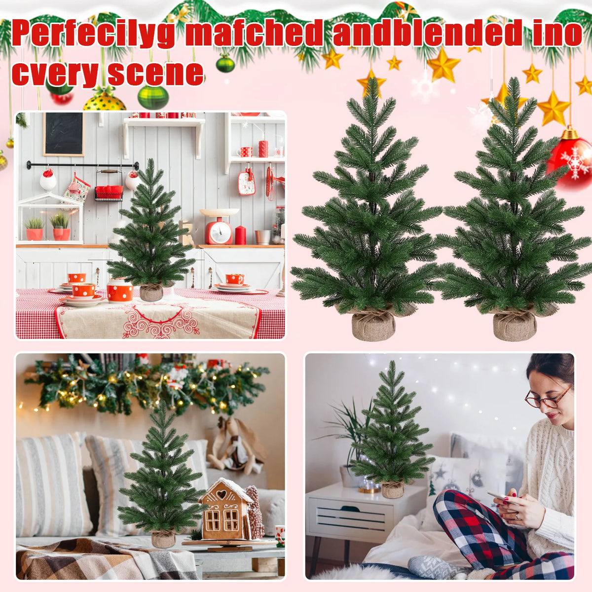 Classic Tabletop Christmas Tree