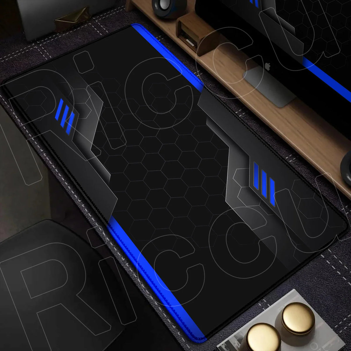 Extended Sci-Fi Gaming Mouse Pad