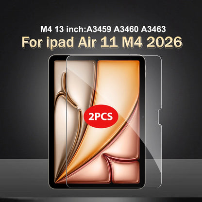 2-Pack Tempered Glass Screen Protectors for iPad