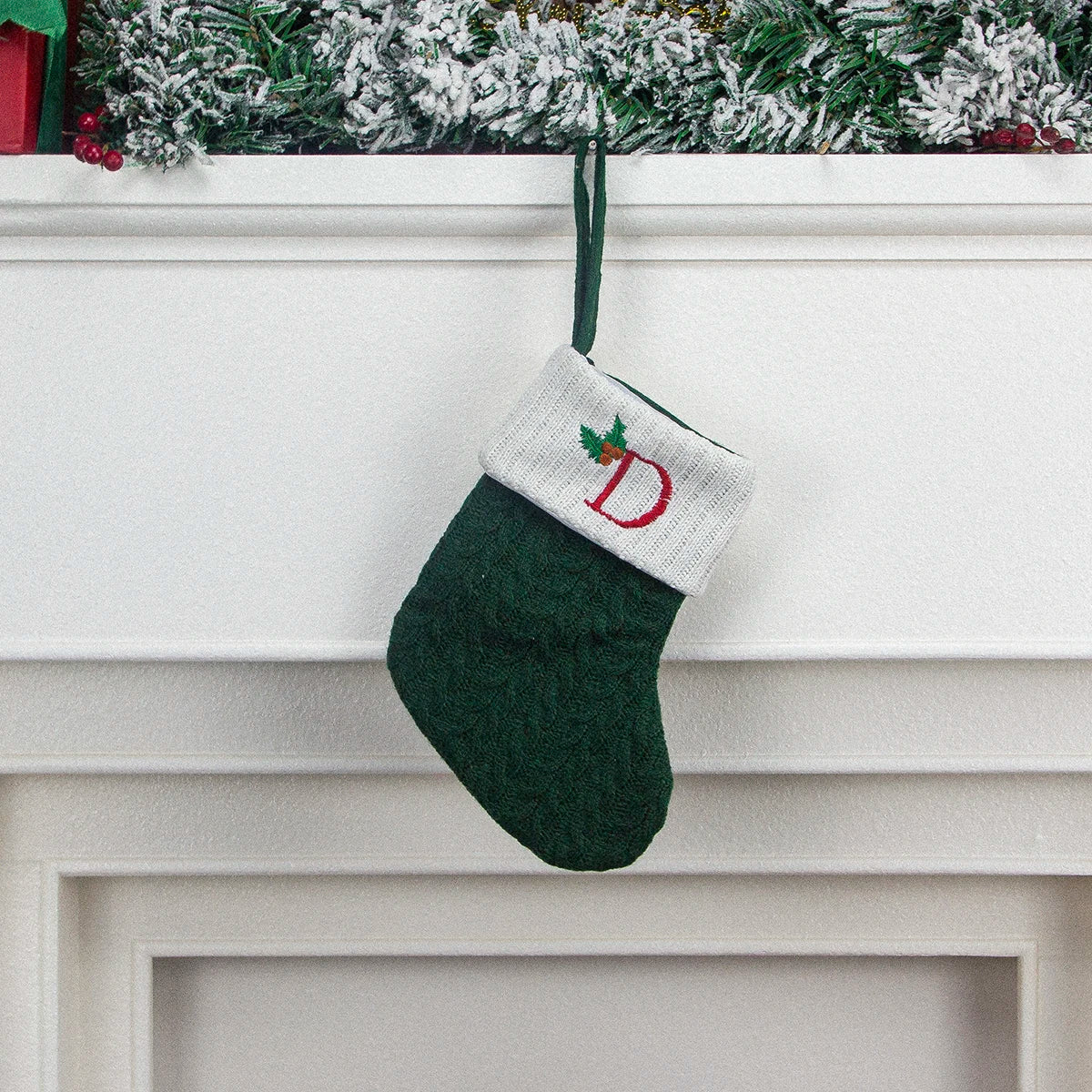 Letter Christmas Stocking Ornament