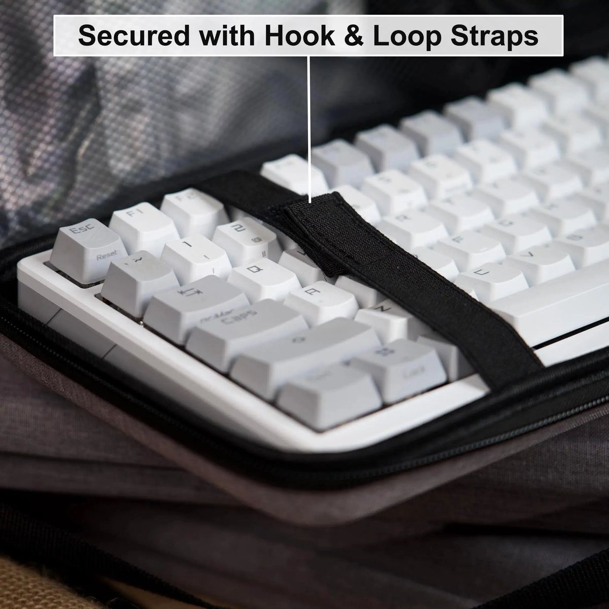 Portable Hard Shell Keyboard Carrying Case